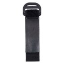 Longride, 25mm hook & loop mount strap. Black