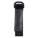 Longride, 30mm hook & loop mount strap. Black