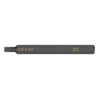 Wera Slotted bit for Impact screwdriver 0.8