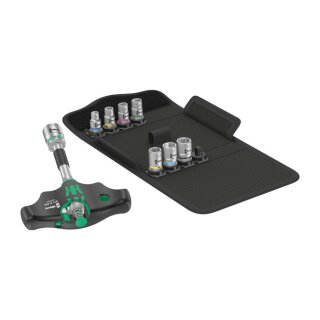 Wera, Kraftform Kompact 400 RA. 1/4" drive. Metric sizes