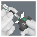 Wera, Kraftform Kompact 400 RA. 1/4" drive. Metric sizes