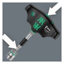 Wera, Kraftform Kompact 400 RA. 1/4" drive. Metric sizes