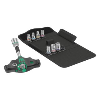 Wera, Kraftform Kompact 400 RA. 1/4" drive. US sizes