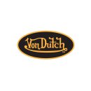 Von Dutch Sticker black/orange