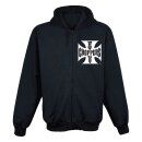 WCC OG Classic zip hoodie black