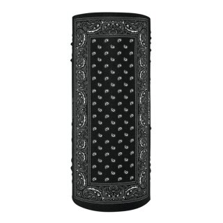 ZANheadgear Motley Tube polyester black paisley