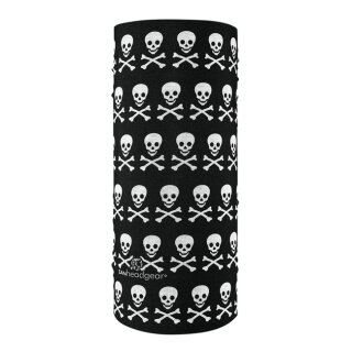 ZANheadgear Motley Tube polyester skull & crossbones