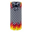 ZANheadgear Motley Tube polyester checkered flames
