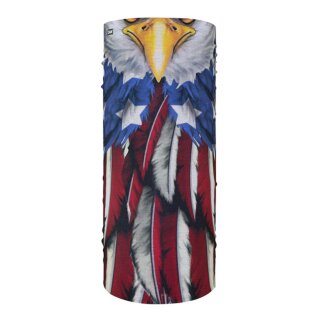 ZANheadgear Motley Tube polyester USA eagle