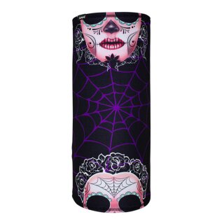 ZANheadgear Motley Tube sportflex sugar skull
