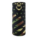 ZANheadgear Motley Tube sportflex patriotic woodland camo