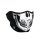 ZANheadgear Half Mask neoprene skull face