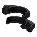 Quick-Stripe Turn Signal Set 41mm Black Powder Coated...