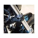 Quick-Stripe Turn Signal Set 41mm Black Powder Coated Tinted LED