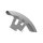 Shorty Touring 21" Steel Front Fender Raw
