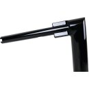 2" Str8UP Road King Special Handlebars Medium (280mm) Black Powder Coated Cable operated Throttle By Wire