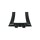 Big Block Risers Black 1 1/4" Anodized