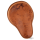 Springmount Solo seat Hanya brown emboss