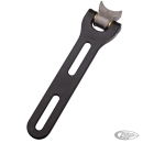 GZP Solo black stainless seat bracket