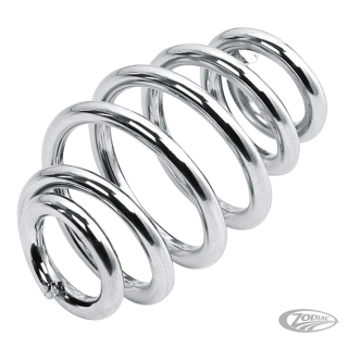 GZP 3" taper seat spring chrome