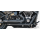 MCJ verstellbare 2-in-2 E5 Auspuffanlage schwarz für Harley Softail M8 21-24