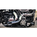 Blow blk pipes chr shields ME17-Up