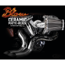 Blow Blk pipes chr shields BT83-17