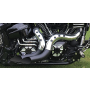 Blow Blk pipes chr shields BT83-17