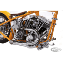 Chrome open 2:1 exhaust BT70-84