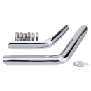 Chrome heat shields for zpn 789413