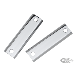 Muffler mounting strips, pair