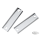 Muffler mounting strips, pair