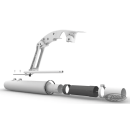 Exhaust Extension Kit 5.5" FLH/T17-up
