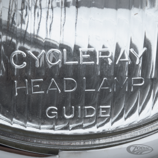 Cycle Ray Springer headlight Black/Chr