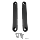 Blk Straight LED fr turn signals FL