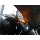 Blk Pilgrim E-marked LED front turn indi