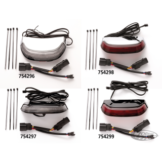 Crown Lightstrike taillight chrome/red