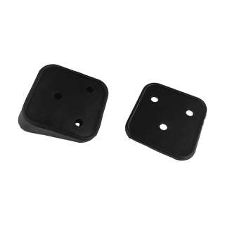 GZP 5Pck flat rubber license plate mount