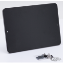 Licenseplateframe run/br/turn mat blk DK