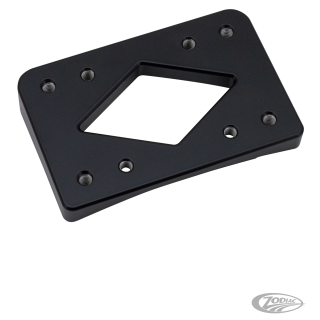 Rear fender licenseframe mount thin blk