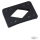 Rear fender licenseframe mount thin blk
