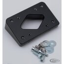 Rear fender licenseframe mount thick blk