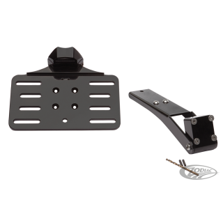 Blk Central licenseplate kit FXLRS18-UP