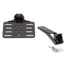 Blk Central licenseplate kit FXLRS18-UP