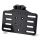 Blk license backing plate w/light