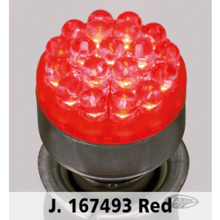GZP DUAL CLUSTER 19XLED BULB RED BAY15D