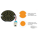 Turn Sig LED insert pancake 3" Amber