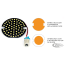 Turn Sig LED insert pancake 3" Amber