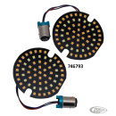 Turn Sig LED insert pancake 3" white hal
