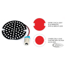 Turn Sig LED insert pancake 3" red